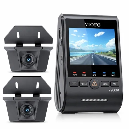 VIOFO A329WW 3CH 4K HDR GPS Wi-Fi + OP100 OBD-II + karta 256 GB